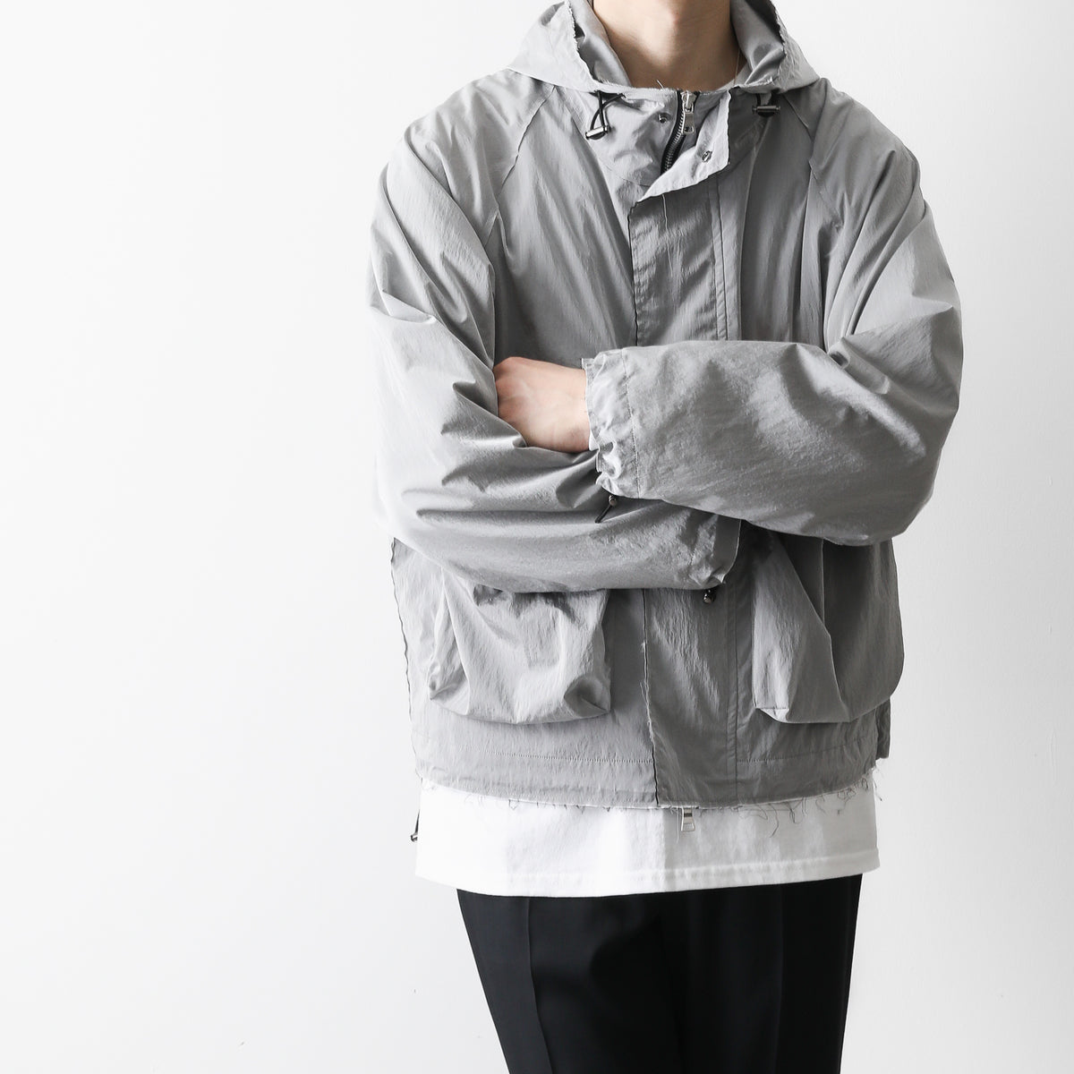 thraw cut up jacket