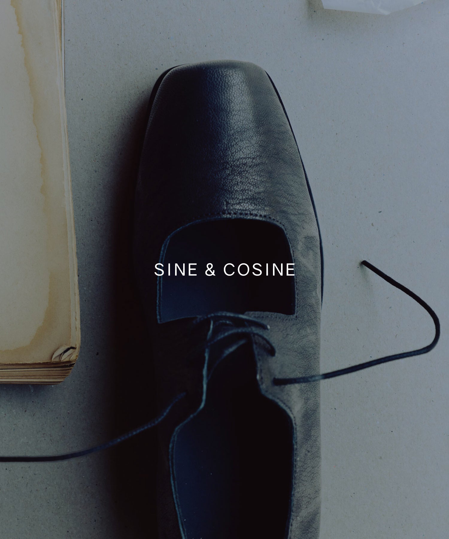 sine&cosine 26ss ダービーシューズ SINE COSINE サインコサイン 26SS COLLECTION – session