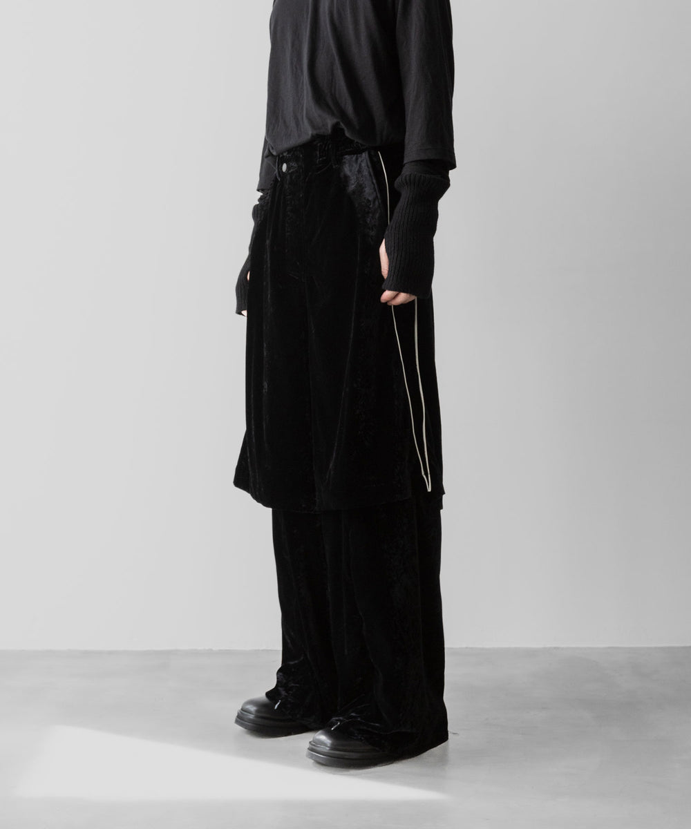 パンツ sublations velvet transform easy pants SUBLATIONS / サブレーションズ】VELVET TRANSFORM EASY TRACK PANTS