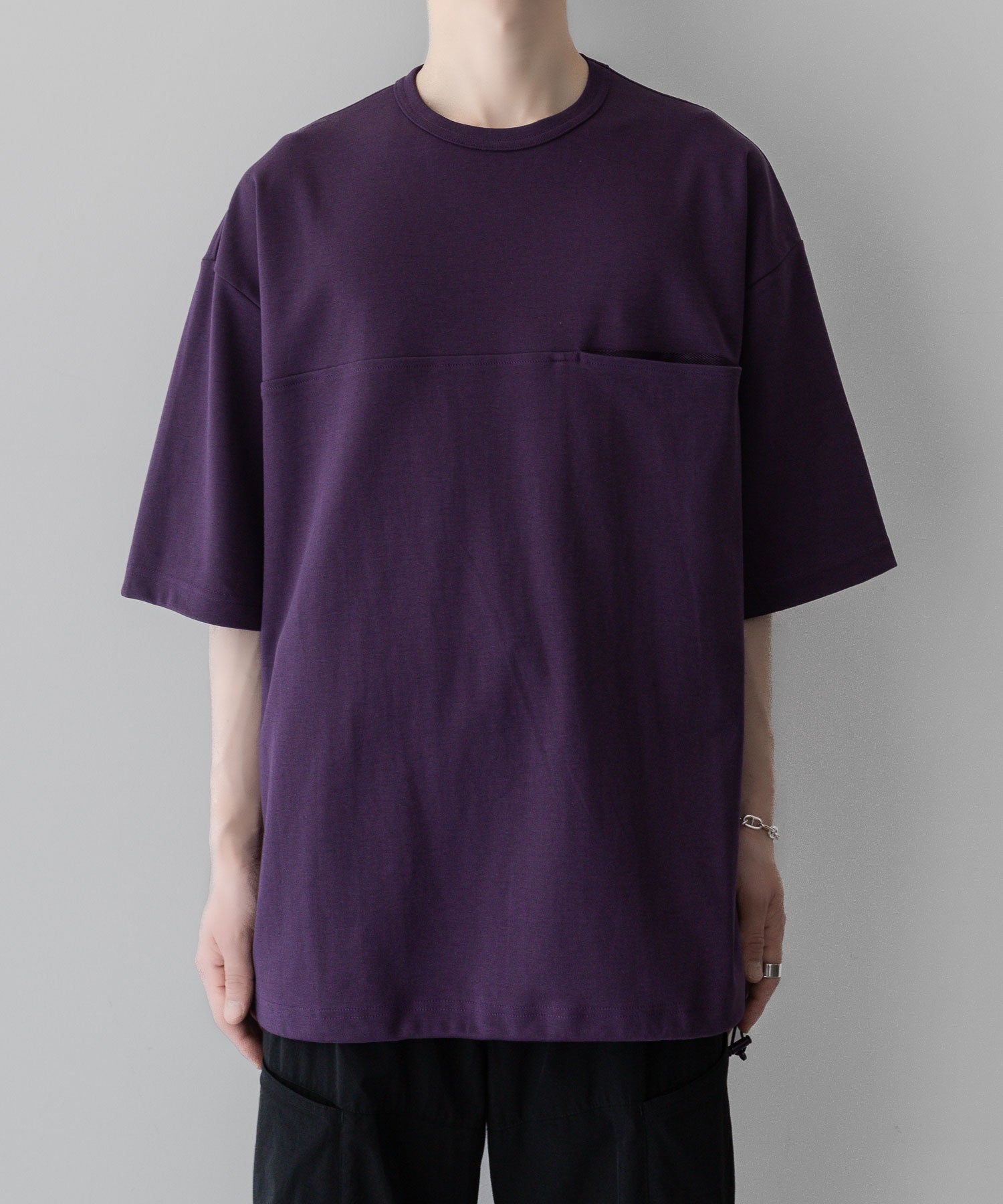 NEITHERS ネイダースのCamper S/S T-ShirtのPURPLE公式通販サイトsession福岡セレクトショップ