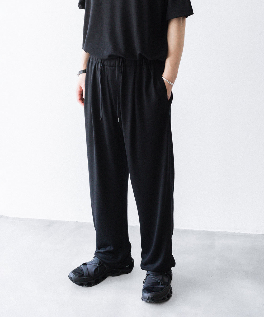 ssstein / シュタイン】WIDE TAPERED PANTS - BLACK | 公式通販サイト
