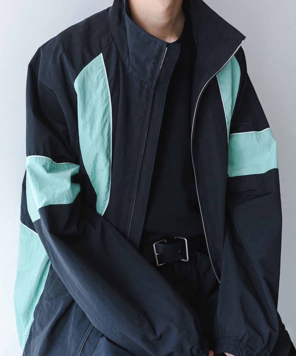 【stein / シュタイン】TRAINER'S TRACK JACKET - DARK NAVY