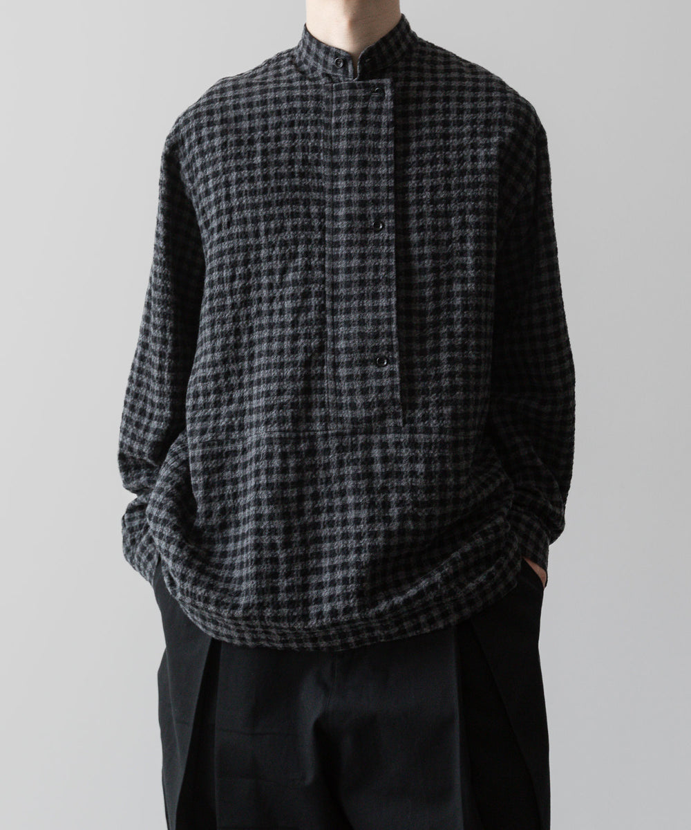 sage NATION / セイジ ネーション】MALAY SHIRT - CHECKERBOARD 