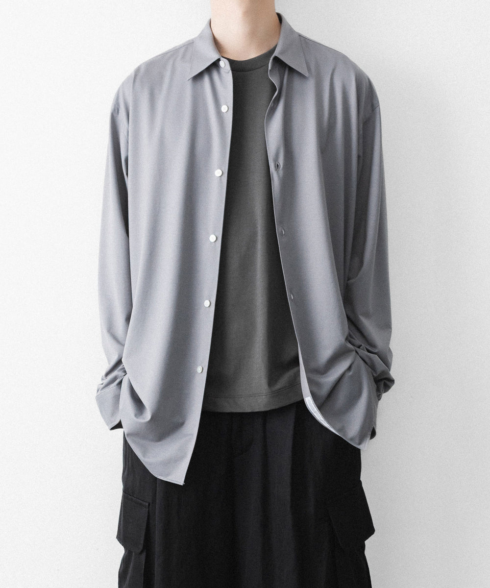KANEMASA PHIL.】46G MODEST SHIRT - GREY | 公式通販サイト session