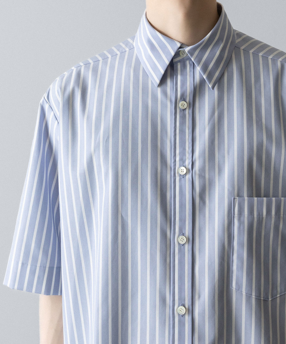 UJOH】FULL OPEN HALF SLEEVE SHIRT - BLUE | 公式通販サイト session