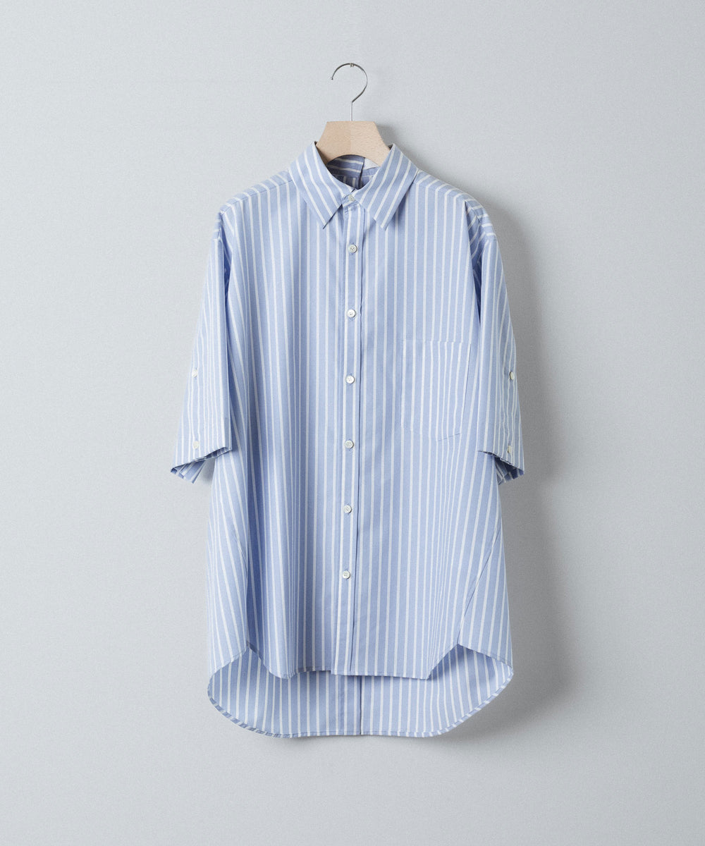 UJOH】FULL OPEN HALF SLEEVE SHIRT - BLUE | 公式通販サイト session
