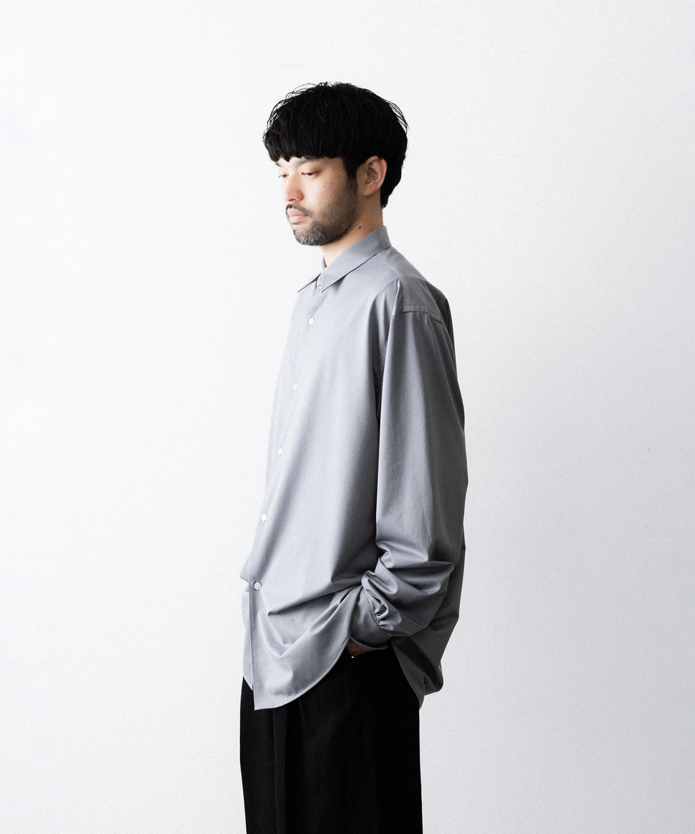 KANEMASA PHIL.】46G MODEST SHIRT - GREY | 公式通販サイト session