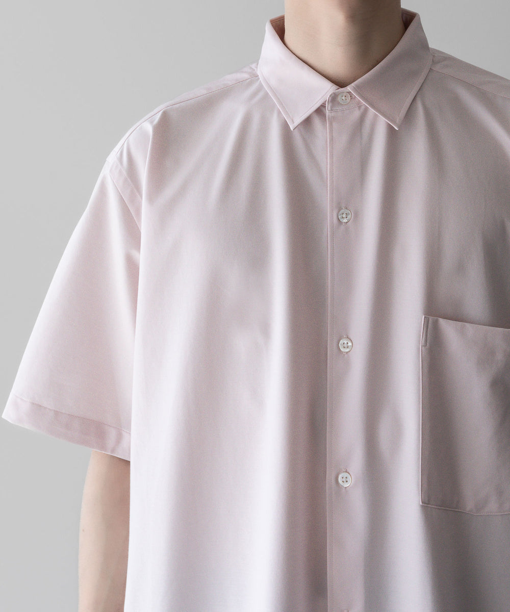 KANEMASA PHIL.】46G ATOMOSPHERE SS SHIRT - SALMON PINK | 公式通販
