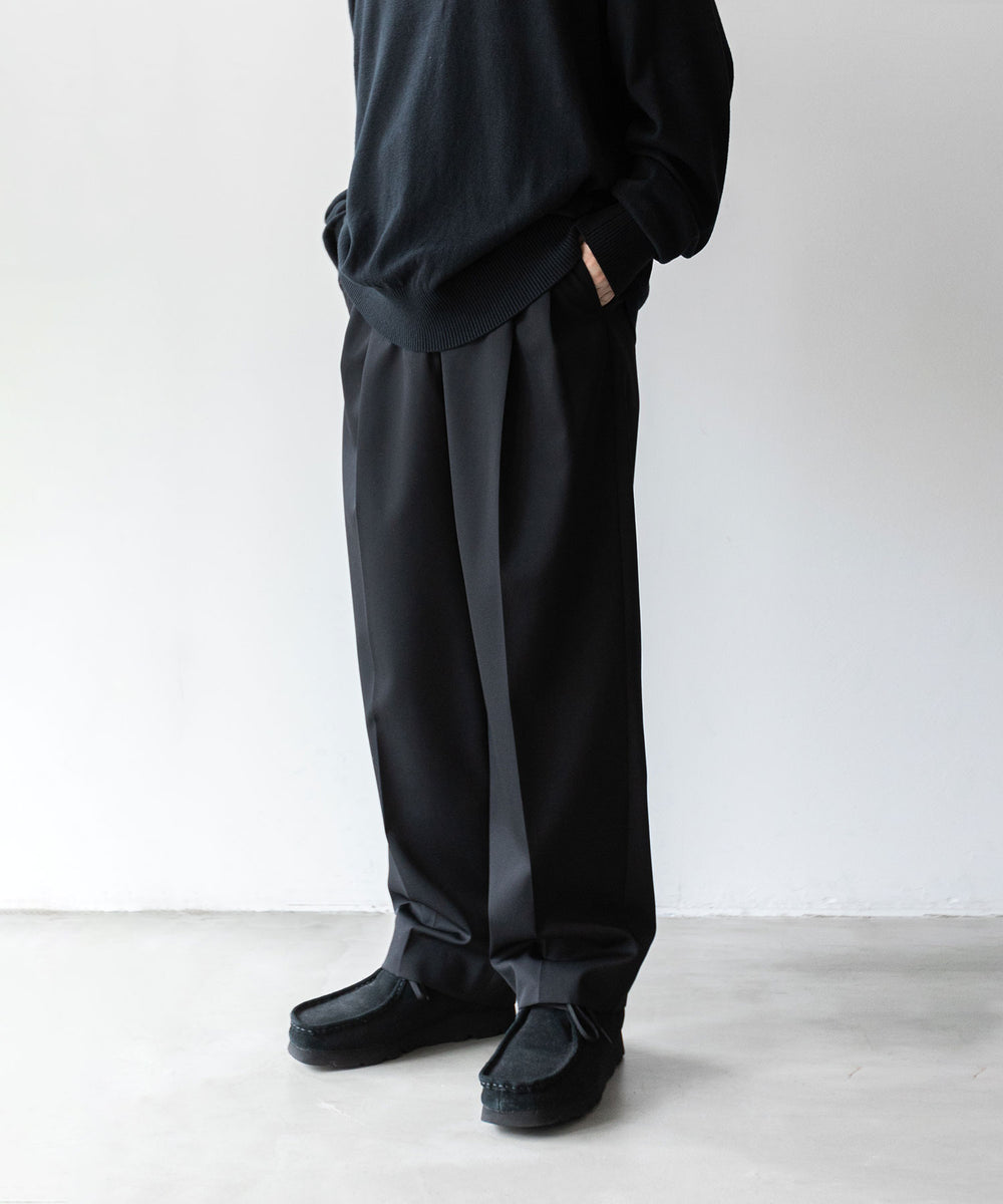 【stein】EX WIDE TAPERED BARE ZIP TROUSERS | 公式通販 ...