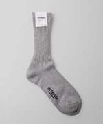 画像をギャラリービューアに読み込む, INTÉRIM(インテリム)のCASHMERE ORGANIC COTTON SOCKS - GRAYの公式通販サイトsession福岡セレクトショップ