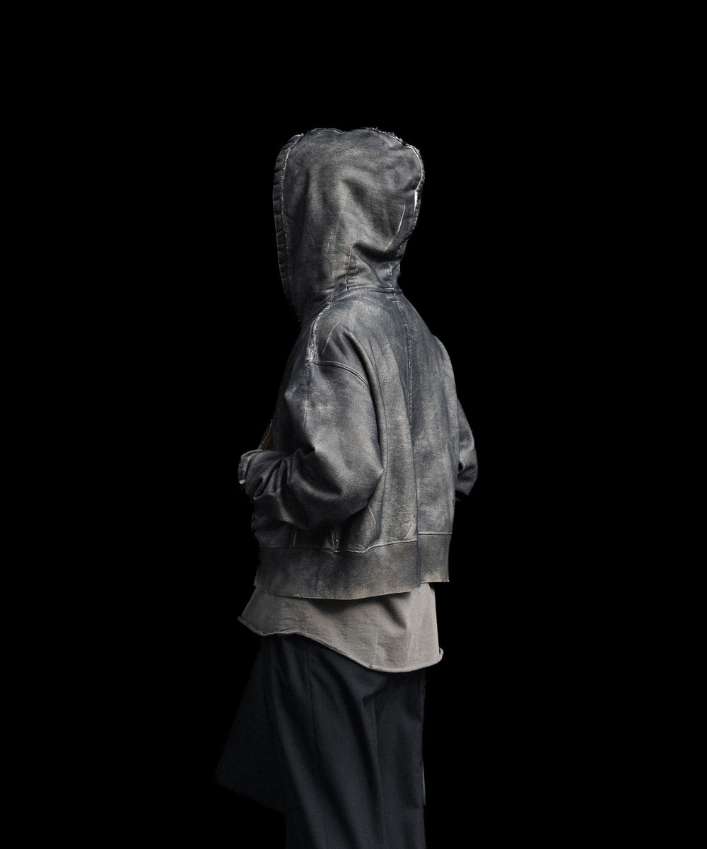 トップス sublations CRACKING COATED PARKA SUBLATIONS / サブレーションズ】CRACKING COATED PARKA - WHITE BASE