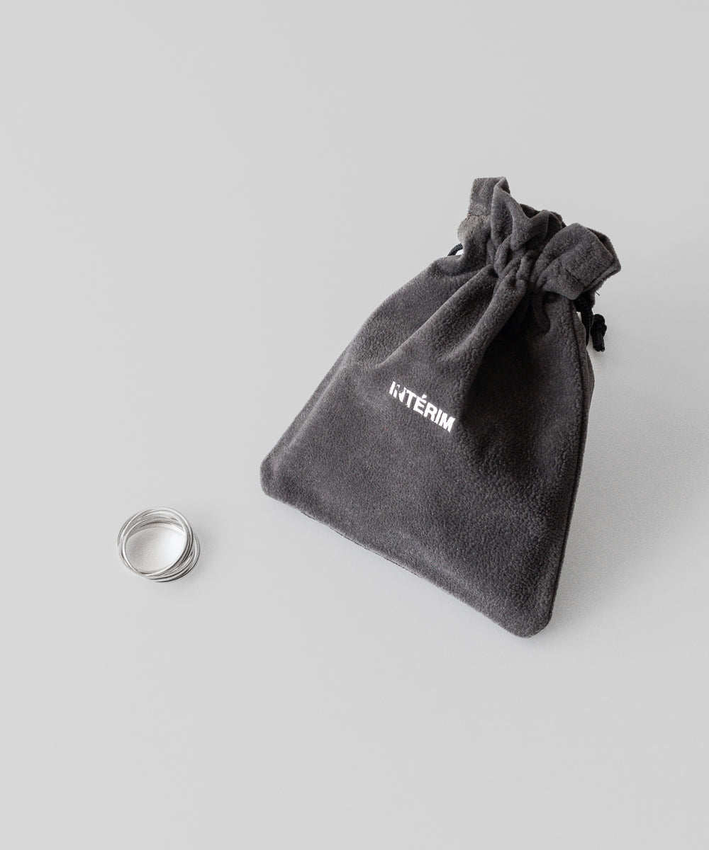 INTÉRIM/インテリム】TAXCO SILVER FIVE LINK RING - SILVER(24S