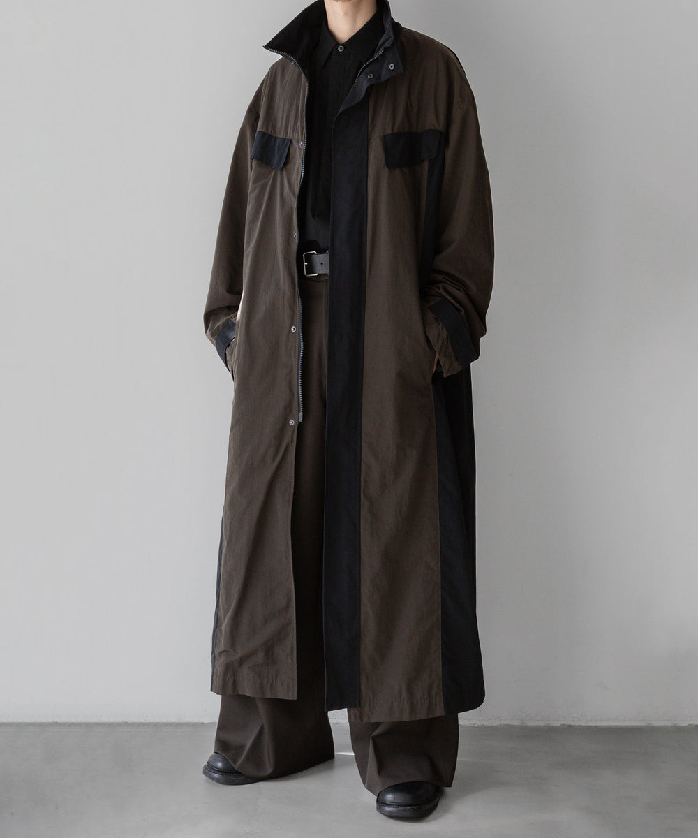 stein / シュタイン】MAXI-LENGTH STAND COLLAR COAT - MILITARY KHAKI | 公式通販サイト  session(セッション)