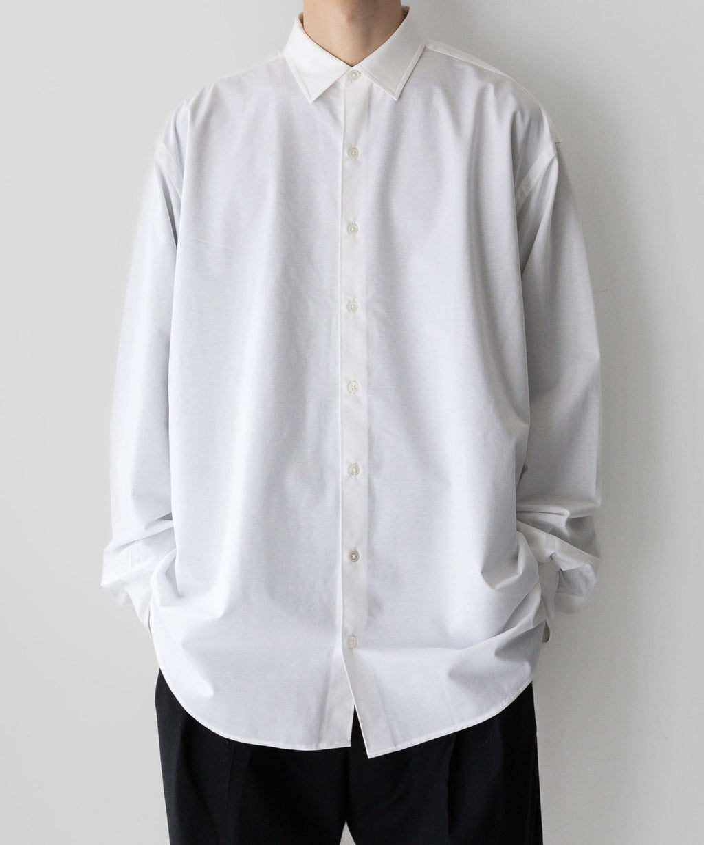 【KANEMASA PHIL.】カネマサのROYAL OX DRESS JERSEY SHIRT - WHITE 公式通販session福岡セレクトショップ