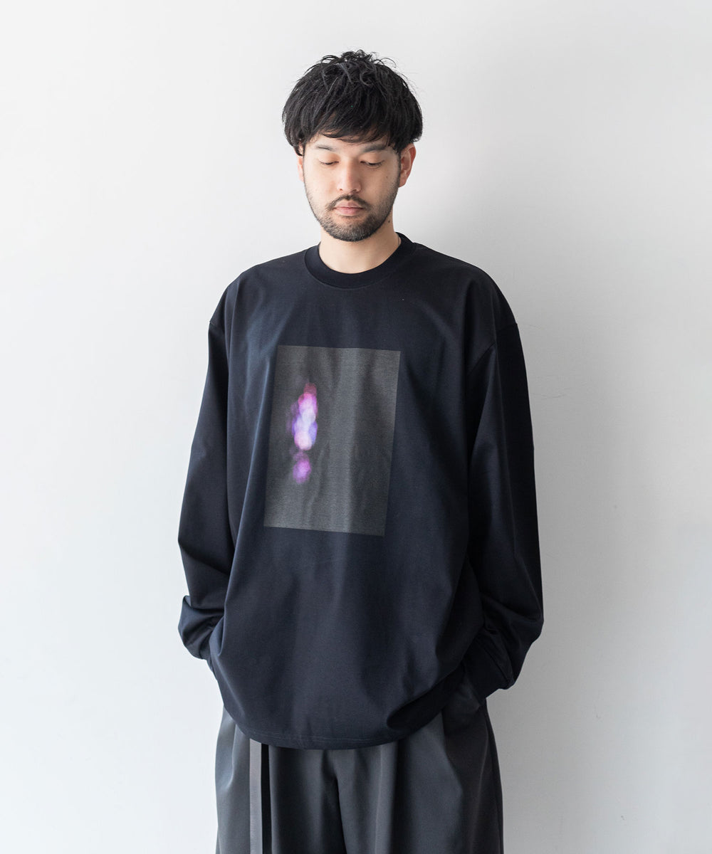 stein / シュタイン】OVERSIZED LONG SLEEVE TEE - DARK NAVY | 公式 