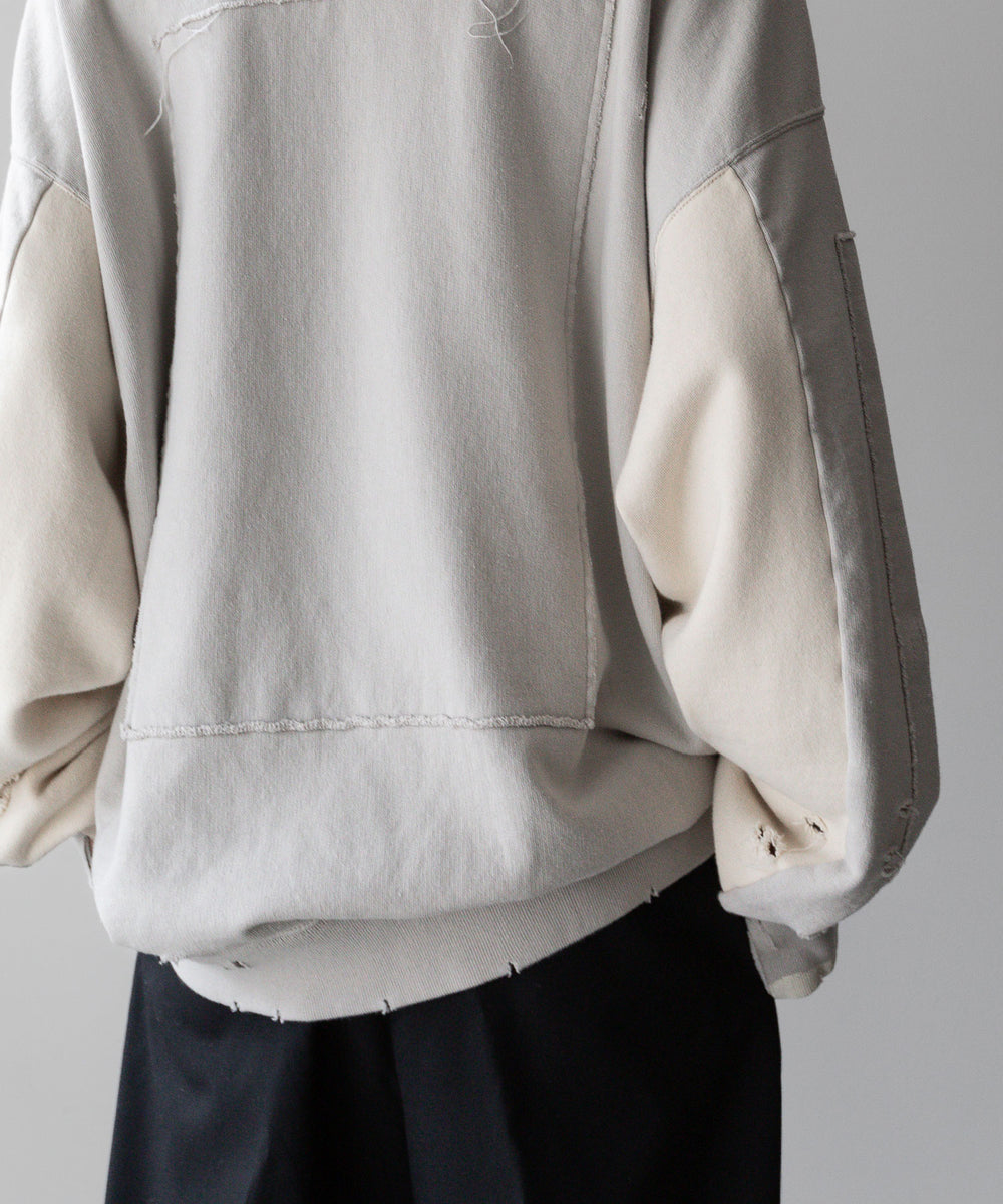 【stein / シュタイン】OVERSIZED LONG SLEEVE TEE - WHITE