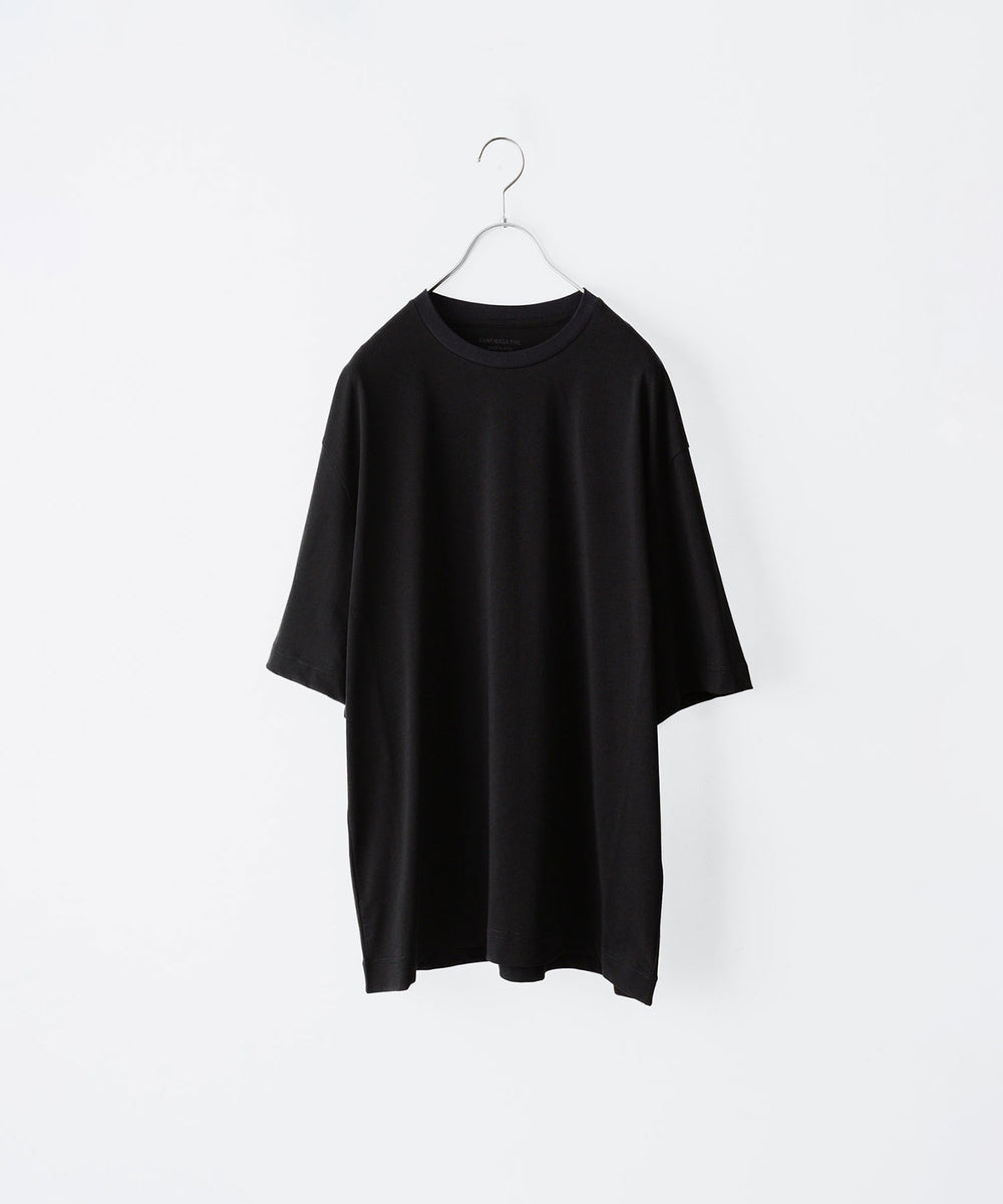 KANEMASA PHIL.】36G HIGH TWIST SS TEE - BLACK | 公式通販サイト