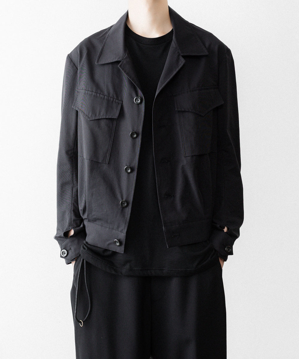 UJOH】SHORT BLOUSON - BLACK | 公式通販サイト session(セッション)