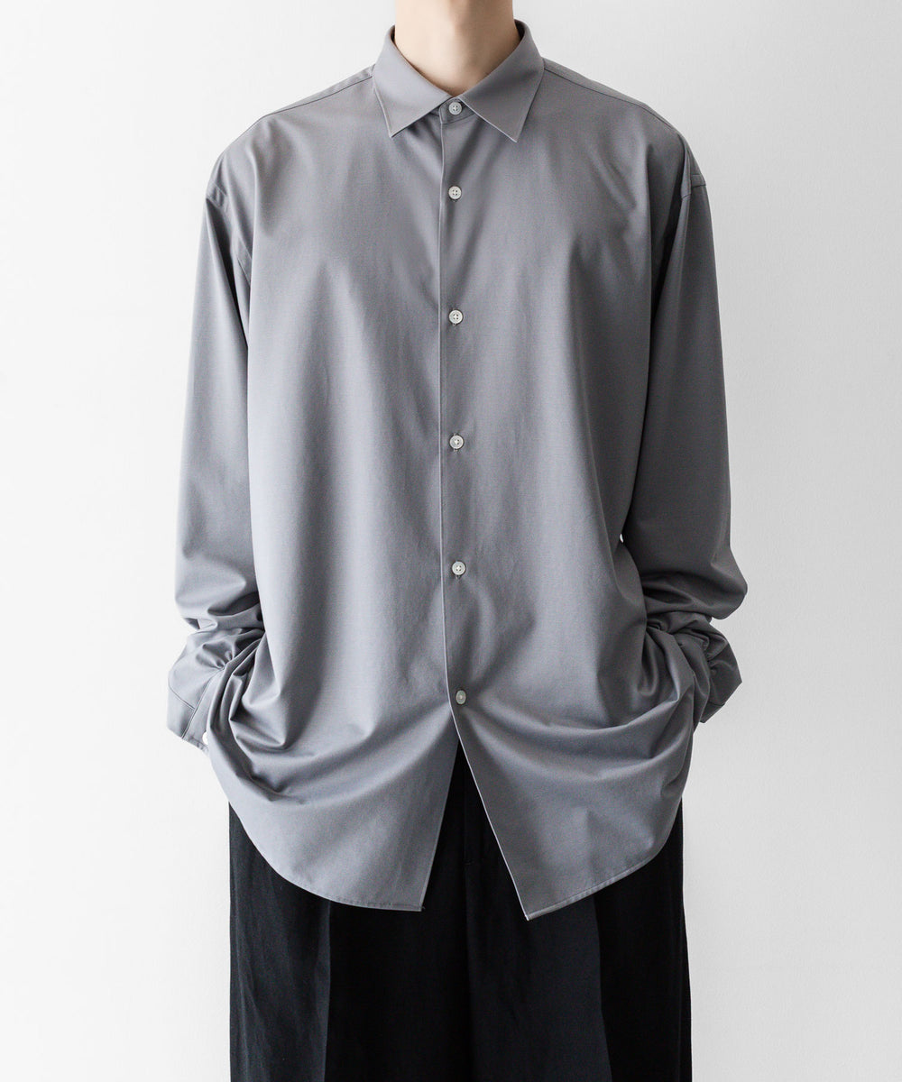 KANEMASA PHIL.】46G MODEST SHIRT - GREY | 公式通販サイト session KANEMASA PHIL.】46G MODEST SHIRT - GREY | 公式通販サイト session