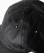 画像をギャラリービューアに読み込む, INTÉRIM インテリム 23AW UK OILED CLOTH 6P CAP - BLACK sessionセッション福岡セレクトショップ 公式通販サイト
