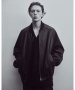 画像をギャラリービューアに読み込む, ssstein(シュタイン)のSHRUNK LEATHER ZIP SHORT JACKET - BLACKの公式通販サイトsession福岡セレクトショップ