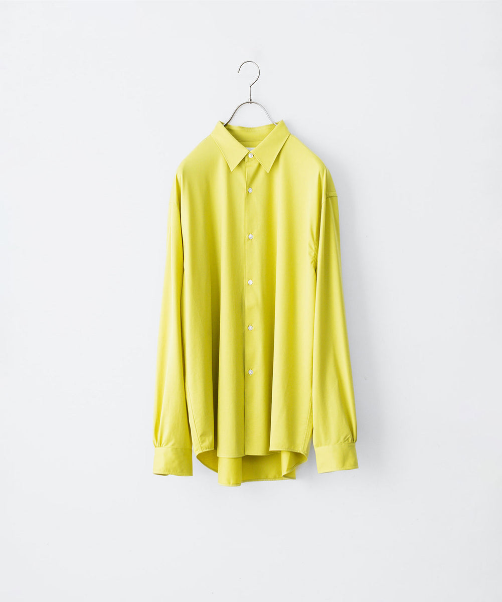 KANEMASA PHIL.】46G MODEST SHIRT - LIME YELLOW | 公式通販サイト