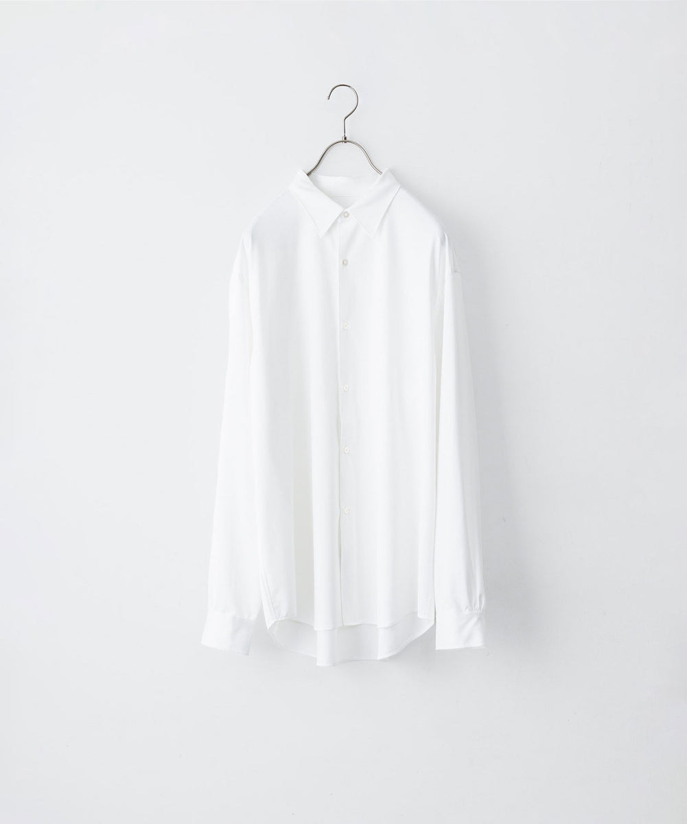 KANEMASA PHIL.】46G MODEST SHIRT - WHITE | 公式通販サイト session