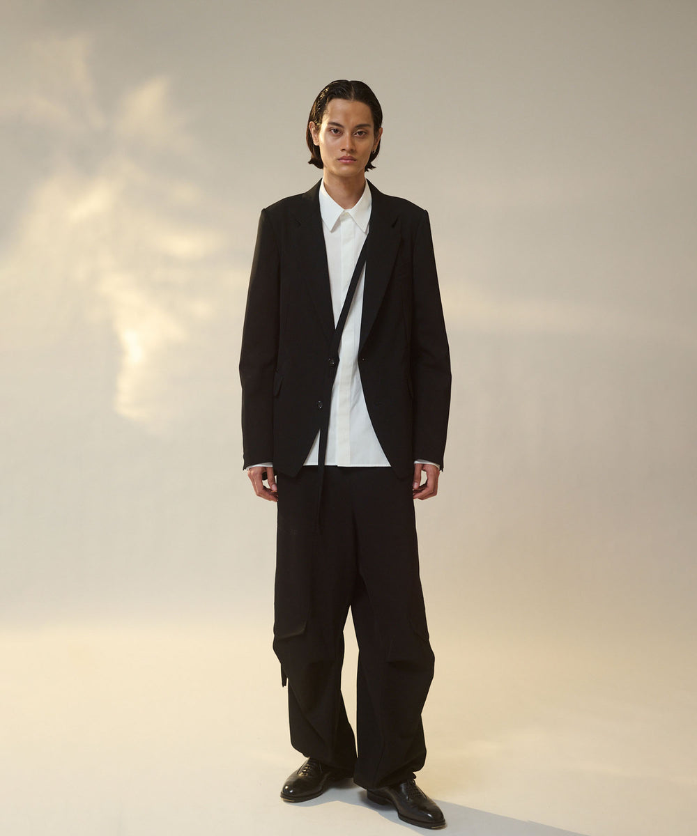 UJOH】2BS TRIM BELT JKT - BLACK | 公式通販サイト session(セッション) UJOH】2BS TRIM BELT JKT - BLACK | 公式通販サイト session(セッション)