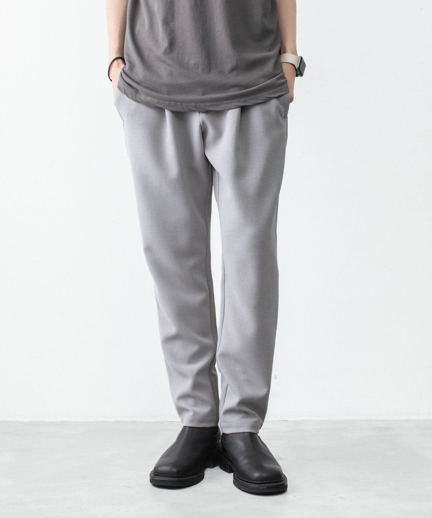ATTACHMENT /アタッチメント】PE STRETCH DOUBLE CLOTH REGULAR FIT