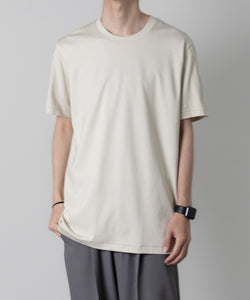 【ATTACHMENT】ATTACHMENT アタッチメントのCOTTON DOUBLE FACE SLIM FIT S/S TEE - OFF WHITE 公式通販サイトsession福岡セレクトショップ