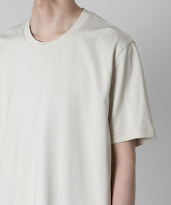【ATTACHMENT】ATTACHMENT アタッチメントのCOTTON DOUBLE FACE SLIM FIT S/S TEE - OFF WHITE 公式通販サイトsession福岡セレクトショップ
