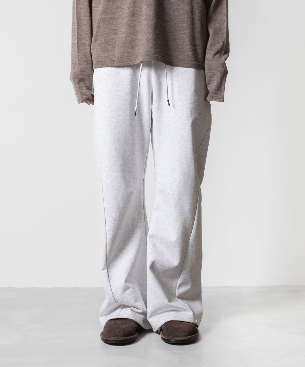 【新品同様】TERRYWOOD ATTACHMENT /アタッチメント】CO STRECH TERRY 3D WIDE TROUSERS