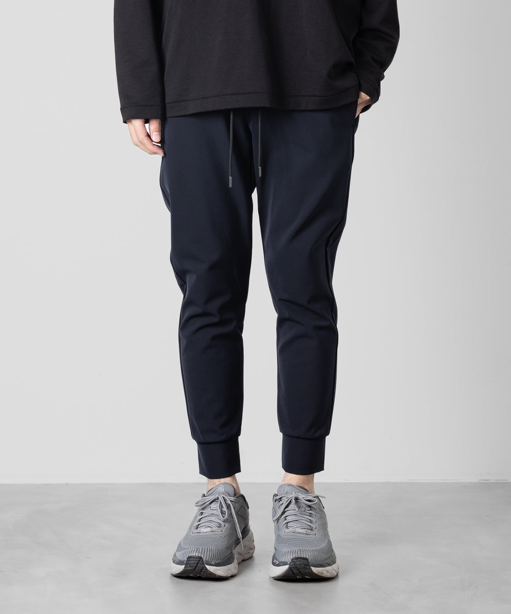 【ATTACHMENT /アタッチメント】SOLOTEX DOUBLE CLOTH JOGGER PANTS - NAVY | 公式通販サイト  session(セッション)