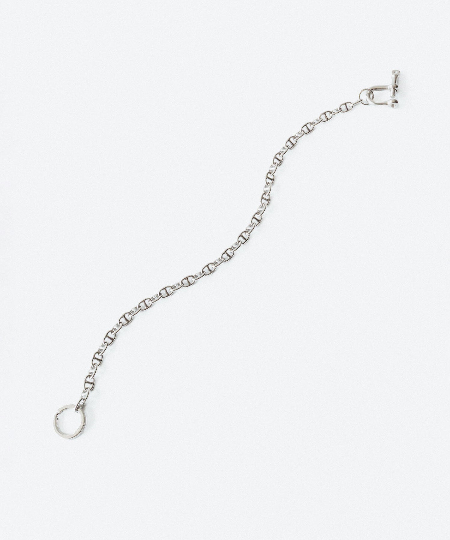 THE OBJECT/ザオブジェクト】THE HORSE-SHOE LONG KEYCHAIN - SILVER