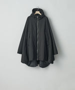 画像をギャラリービューアに読み込む, ssstein(シュタイン)の24AWコレクション PADDED PONCHO - BLACK 公式通販サイトsession福岡セレクトショップ