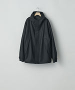 画像をギャラリービューアに読み込む, ssstein(シュタイン)の24AWコレクション MELTON HOODED BLOUSON - BLACK 公式通販サイトsession福岡セレクトショップ