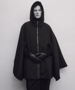 画像をギャラリービューアに読み込む, ssstein(シュタイン)の24AWコレクション PADDED PONCHO - BLACK 公式通販サイトsession福岡セレクトショップ