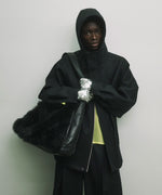 画像をギャラリービューアに読み込む, ssstein(シュタイン)の24AWコレクション MELTON HOODED BLOUSON - BLACK 公式通販サイトsession福岡セレクトショップ