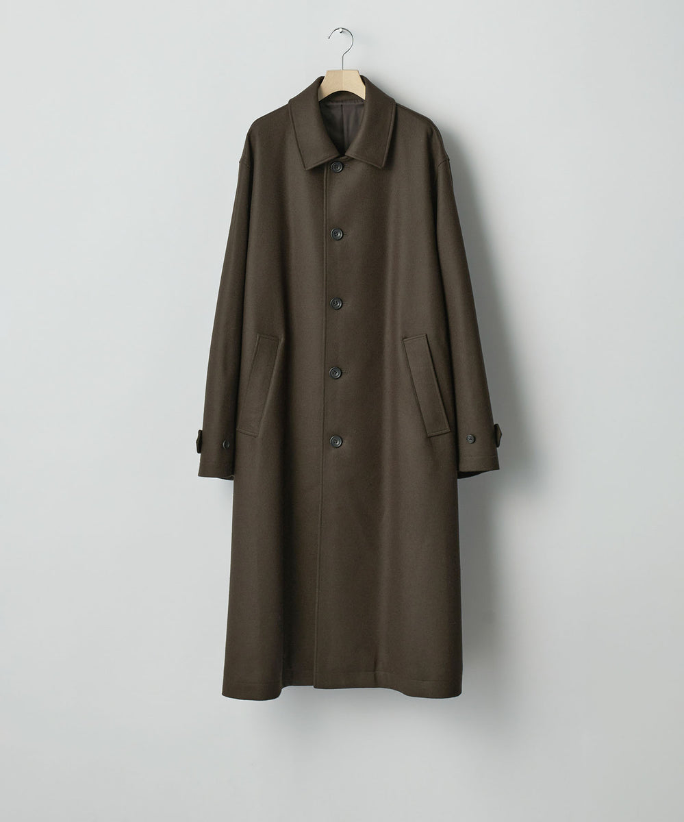 【美品】stein  Oversized Investigated Coat M ssstein / シュタイン】OVERSIZED INVESTIGATED COAT - GREY BROWN