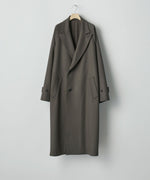 画像をギャラリービューアに読み込む, ssstein(シュタイン)のOVERSIZED PEAK LAPEL COAT - GREY KHAKIの公式通販サイトsession福岡セレクトショップ