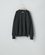 画像をギャラリービューアに読み込む, ssstein(シュタイン)のWOOL/ALPACA KNIT CREW NECK LS - BLACKの公式通販サイトsession福岡セレクトショップ