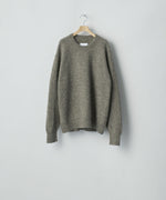 画像をギャラリービューアに読み込む, ssstein(シュタイン)のWOOL/ALPACA KNIT CREW NECK LS - GREIGEの公式通販サイトsession福岡セレクトショップ