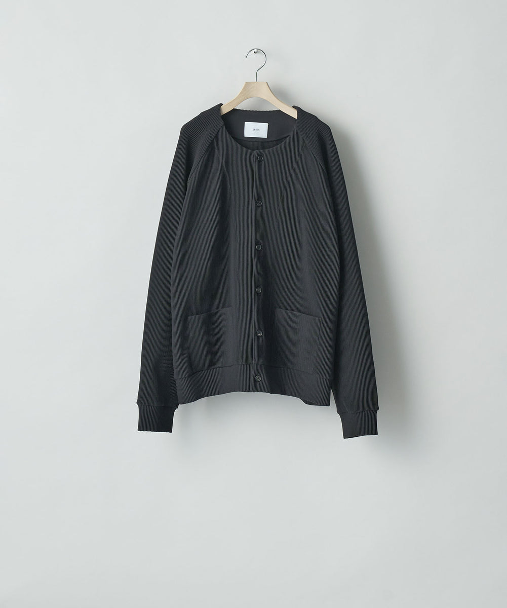 ssstein / シュタイン】GRADATION PLEATS CARDIGAN - BLACK | 公式通販 