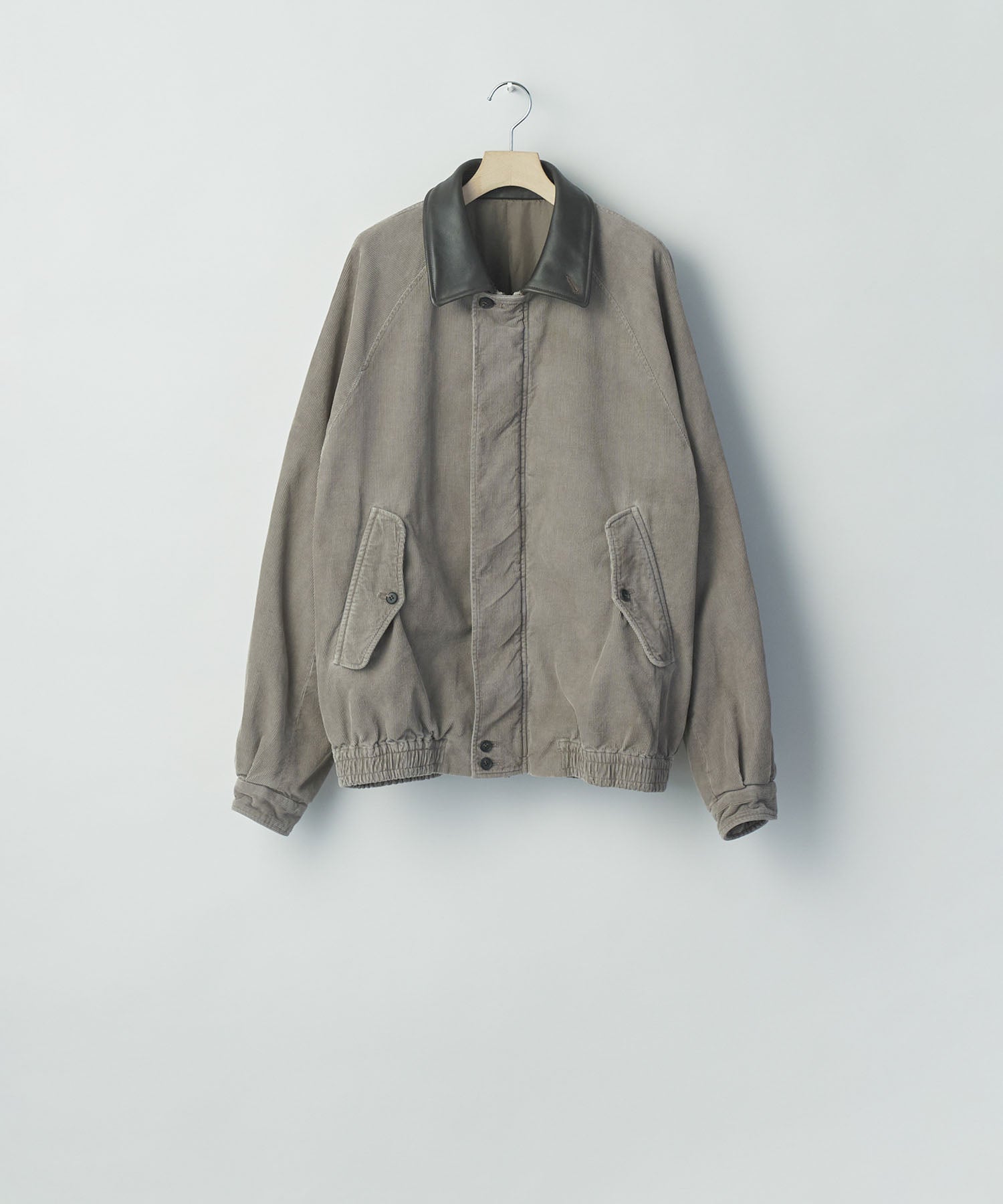 ssstein / シュタイン】VINTAGE CORDUROY ZIP JACKET - TAUPE | 公式