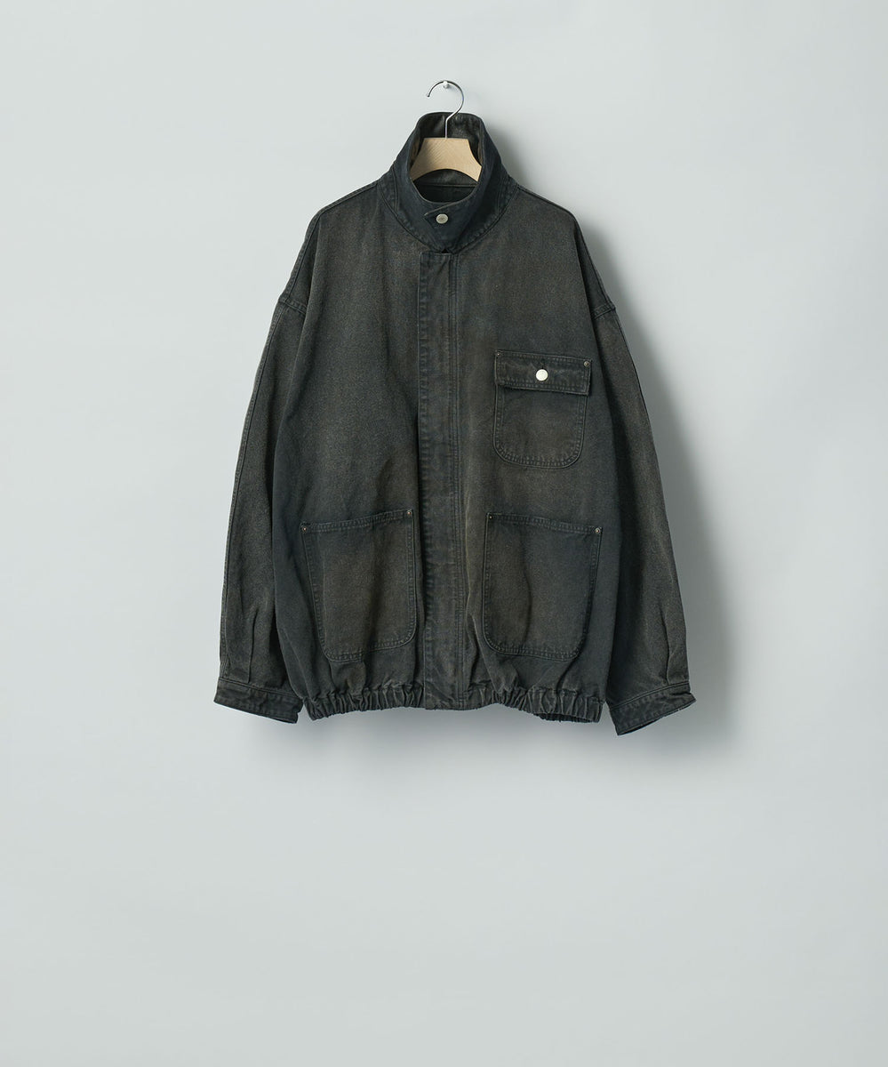 ジャケット・アウター ssstein SULFUR DYED OXFORD VINTAGEJACKET ssstein SULFUR DYED OXFORD VINTAGE JACKET | L
