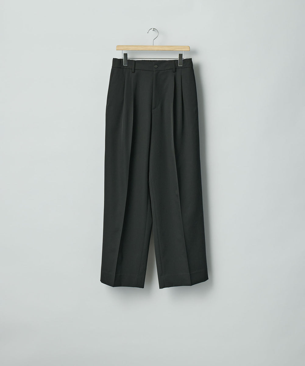 ssstein26SS EASY LONG WIDE TROUSERS新品未使用 ssstein / Easy Long Wide Trousers (Black) | twelve