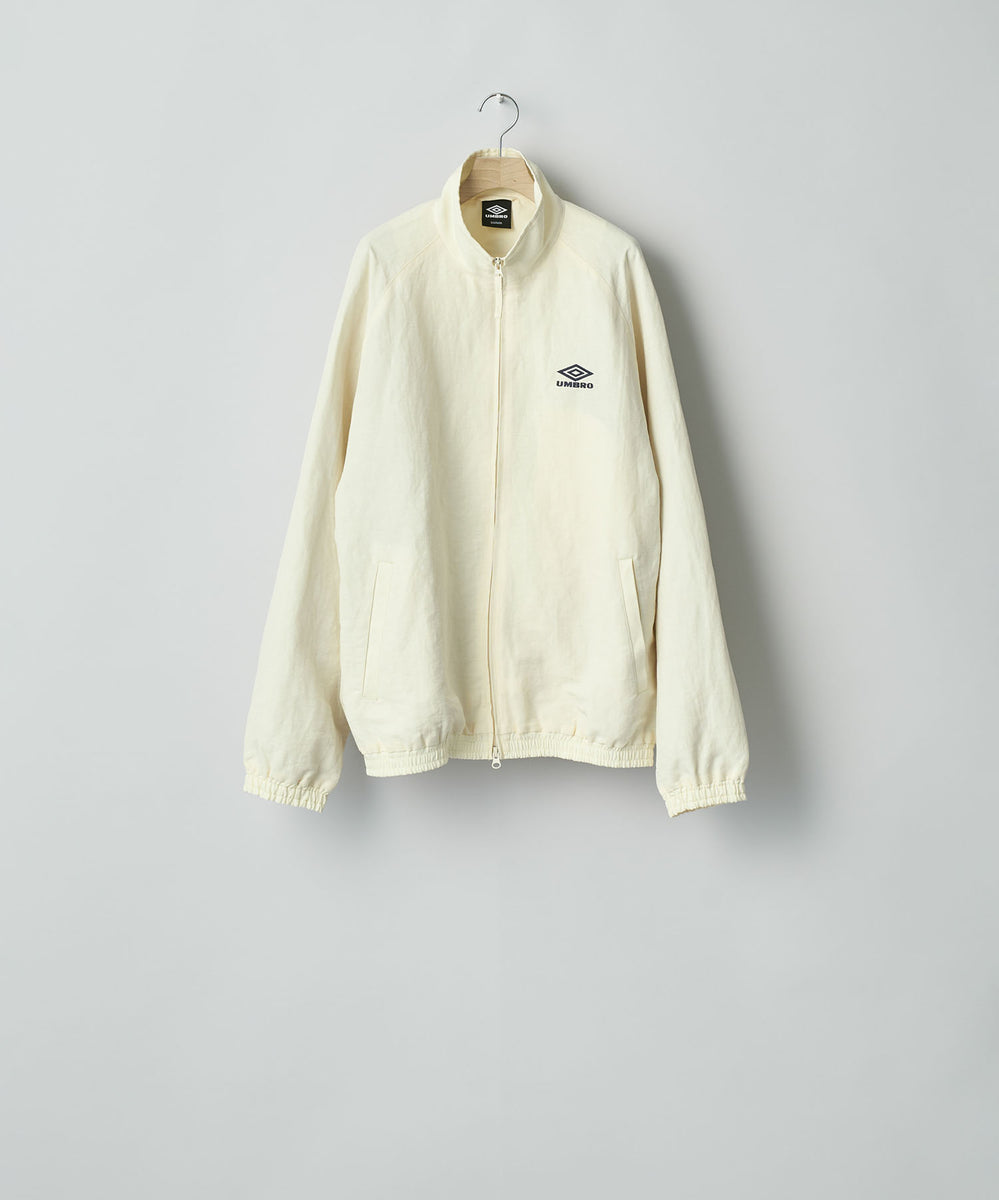 ssstein × UMBRO】LINEN/NYLON TRACK JACKET - IVORY | 公式通販サイト