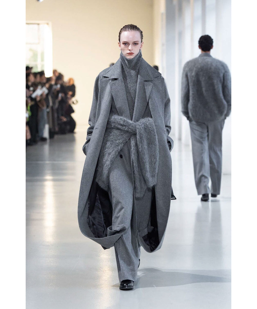 ssstein / シュタイン】KID MOHAIR KNIT CREW NECK LS - GREY | 公式