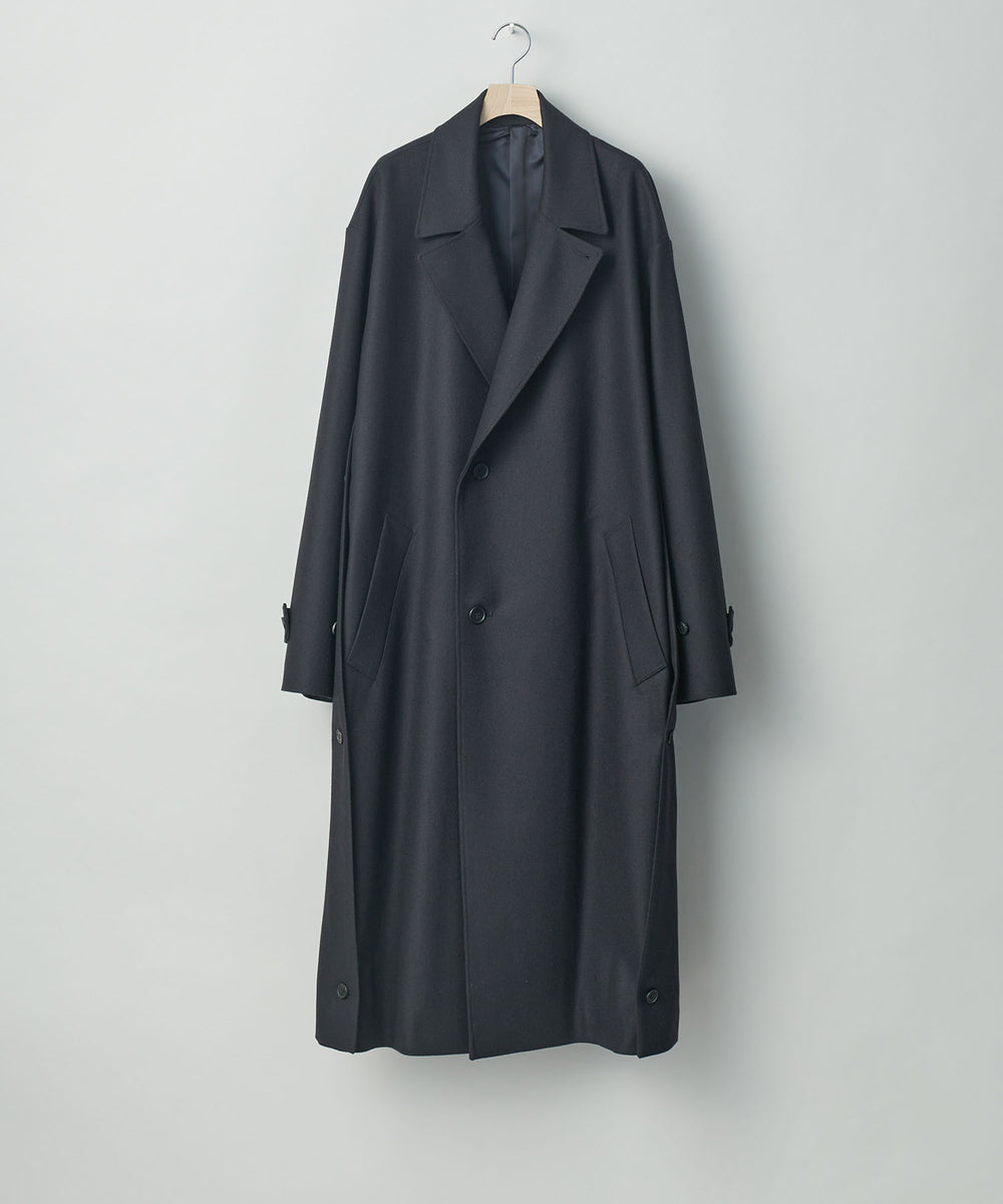 stein / シュタイン】OVERSIZED LAYERED SINGLE COAT - DARK NAVY | 公式通販サイト  session(セッション)