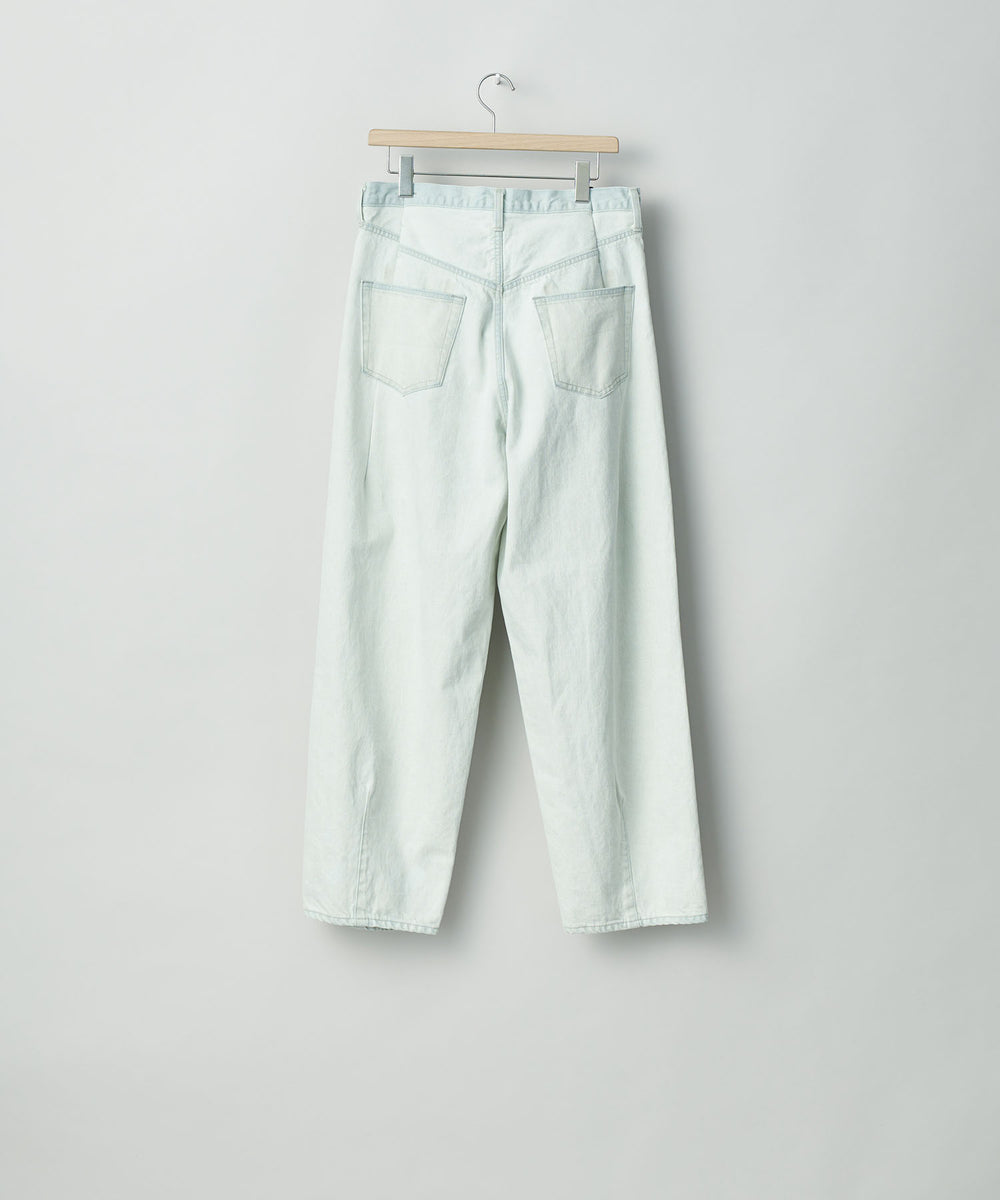 stein / シュタイン】VINTAGE REPRODUCTION DAMAGE WIDE DENIM JEANS